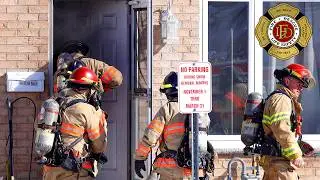 ARRIVAL VIDEO - Working Fire - London Fire, 320 Westminster Ave, Unit 3 02/13/2026
