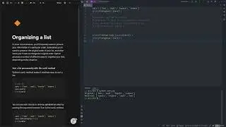 Python Crash Course 9: 3.3 Sorting and reversing a list