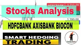 Stocks Analysis HDFCBANK BIOCON AXISBANK | 1 Lakh Capital | Futures Trading By Mukesh Kumar #trading