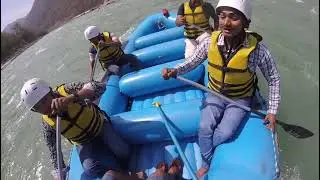 First time rafting I'm so happy 😊😁#enjoyment