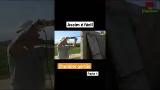 como cortar pilar pra CHUMBAR PORT&Atilde;O parte 1