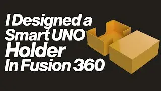 UNO Card Holder Case | Minimal 3D Printed Game Organizer Design in Fusion 360