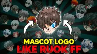 Free fire Top ten logo like RUOK FF