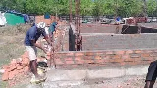 Saluru project grade slab lvl work @vnconstructions 