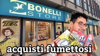 Ho comprato FUMETTI al Bonelli Store di Milano