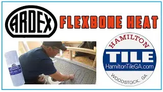 Ardex Flexbone Heat Installation.