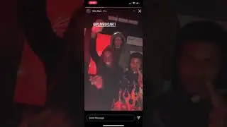 WLR release party Beno & Carti new tank
