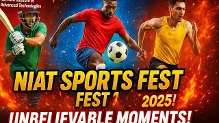 🔥 NIAT Sports Fest 2025 at Firefox Moinabad | Tejeswar |