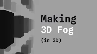 Making fog in 3D with Spline