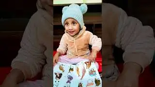 Two years old baby study 💞#kids #study #larning #video #reels #animals #cutebaby  #full #confidence