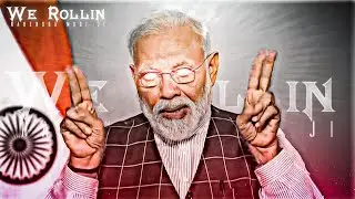 Narendra Modi 😈 - We Rollin song by Subh 🔥 #narendra_modi #shorts