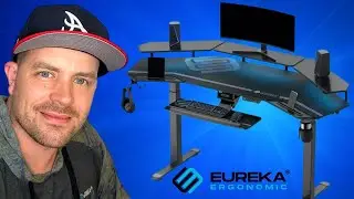 Eureka Ergonomic Aero Pro Desk Review &ndash; Massive 72&Prime; Battlestation with LED & Programmable Heights!