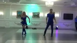 Студия &laquo;JamStep&raquo; г Киев  Рябчиков Алексей и Васина Евгения  Номер &laquo;Сальса эклектика&raquo;
