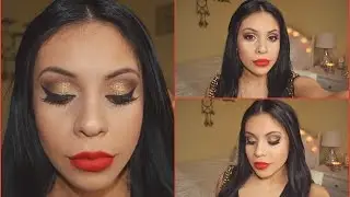 Classic Holiday Makeup Tutorial 2014 | JuicyJas