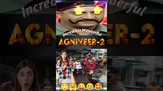 Agniveer 2 😎Funny Marching 😜😀 Royal Entry #viralshort #trending