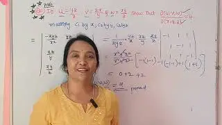 M1 jntuh most Important Questions from partial Differentiation | M1 Jacobian Previous year Question