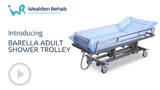Introducing the Barella Adult Shower Trolley
