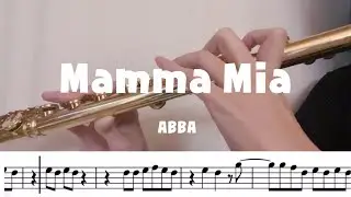 ［Sheet Music］Mamma Mia - ABBA | Flute