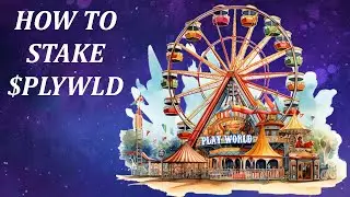 How to Stake $PLYWLD, Staking Play World via Phone.