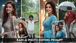 Rain Ai Photo Editing | Rain Ai Photo Editing Prompt | Rain Ai Prompt | The Priyesh | Priyesh Edit