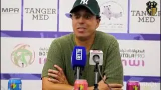 تصريح مدرب إتحاد طنجة هلال الطاير بعد مباراة المغرب الفاسي 