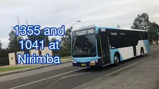 Busways Custom Coaches Endeavour 1355 and Custom Coaches 1041 at Nirimba