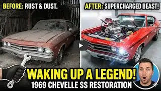 Waking Up A Legend! 1969 Chevelle SS Restoration & Supercharger Upgrade