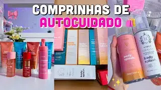 Comprinhas de autocuidado body splash, body cream e +🩷