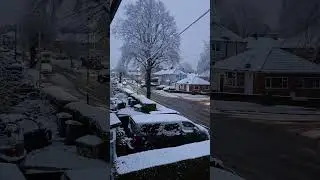 Birmingham 1st snowing today's. #shorts