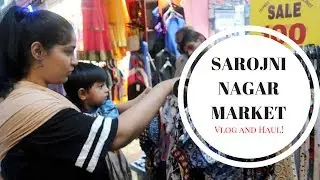 Sarojini Nagar Market Vlog and Plus Size Haul 2017 | Indian Mommy Vlogging channel