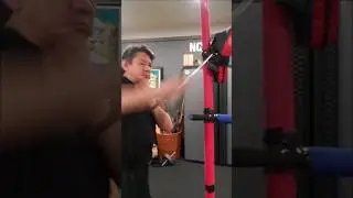 Stick bag impact training. #filipinomartialarts #marcaidakali #dougmarcaida #karambittraining