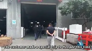 Uzbek Client Visits Hengde to Replace Low-Precision Wire Saw | &plusmn;1mm Cutting System Demo