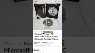 Sold a Microsoft PC Grand Theft Auto IV Video Game on Mercari!