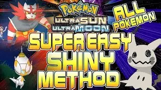 HOW TO GET EASY SHINY POKEMON IN POKEMON ULTRA SUN AND MOON  Any Shiny in Pokemon Ultra Sun & Moon