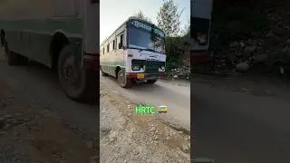 HRTC || HRTC Bus 🚎#himachal #hrtc #driver