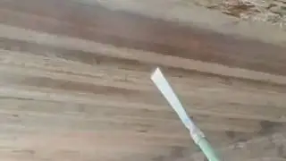 Dry ice cleaning │ Wood