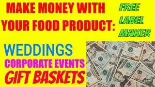 How to start a food business: Wedding Favors Make money selling Favors Food Products