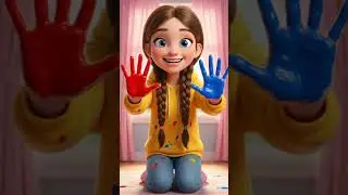 🎨 Давайте смешивать цвета! Так круто! 😍✨ #дети #веселье
