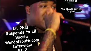 Lil Phat diss Boosie on Phantom Death Before Dishonor mixtape with Webbie, 2nd time callin Boo a 🐀