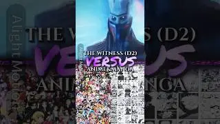 The witness(destiny 2)vs anime&manga #edit #destiny #vs #anime #manga #vsbattle #thewitness