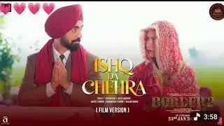 Ishq Ka Da Chehra 💔 | Romantic Emotional Lofi AI Song | Diljit Dosanjh & Sonam Bajwa | Border 2