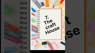10 unique art & craft channels name / creative craft / satisfying short