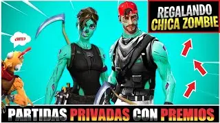 🔴PARTIDAS PRIVADAS FORTNITE DIRECTO AHORA con *PREMIO* (BATALLA DE OUTFIT) FORTNITE