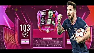 I CLAIMED 103 UCL MESSI AND PACK OPENINGS - FIFA MOBILE 22