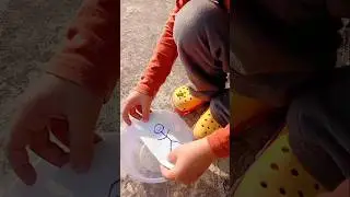 Magic Tissue Paper Experiment for Kids! 😲✨ | Shahwar Khan #shorts