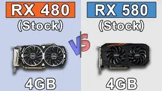 RX 480 vs RX 580 | New Games Benchmarks