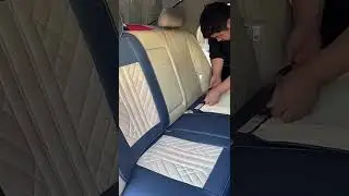 Housse si&egrave;ge pour voiture de luxe