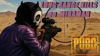 Sniper on Miramar | Long-Range Kills & Moving Shots &ndash; PUBG