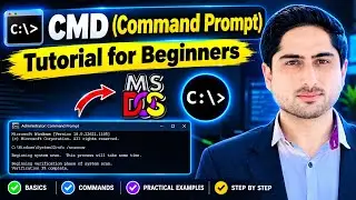 CMD Tutorial for Beginners | Windows Command Prompt - All CMD Commands In Hindi 2026