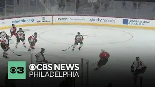Celebrity hockey game in Philadelphia raises money for Ed Snider Youth Hockey & Education